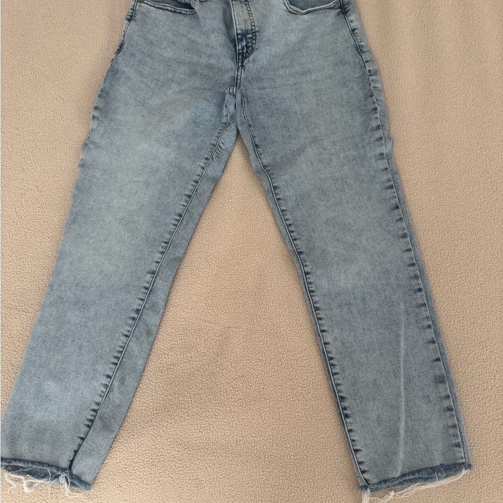 Banana Republic Blue Straight Leg Jeans Classic Style